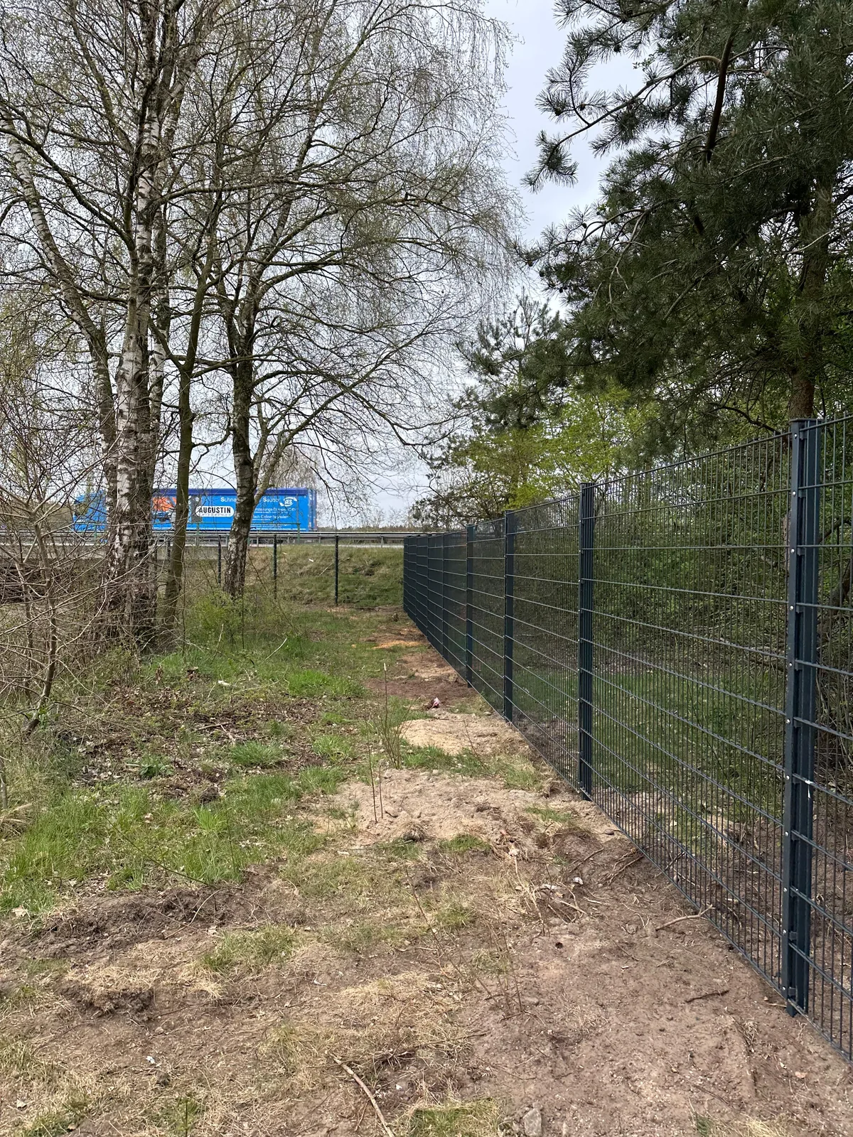 Rastplatzzufahrt nahe Osnabrück – Bild 1